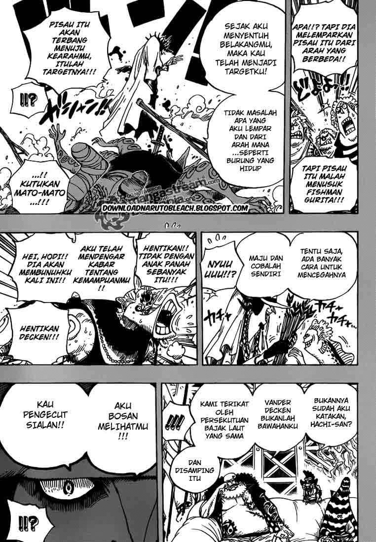 One Piece Chapter 615 Gambar 11