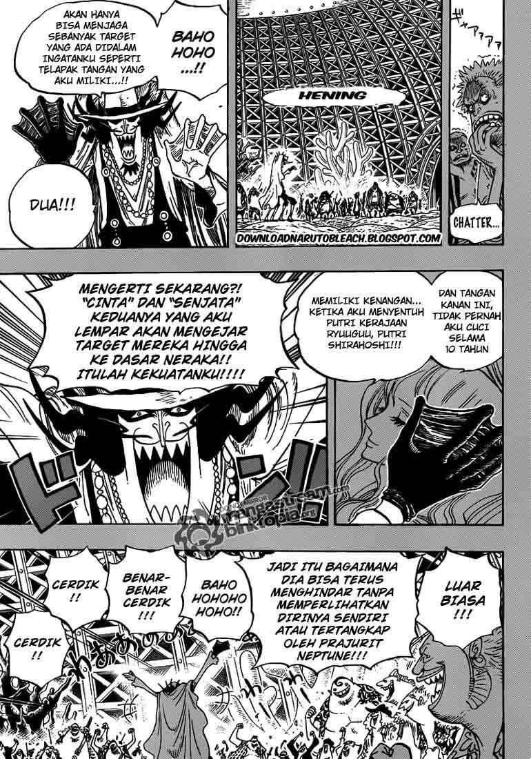 One Piece Chapter 615 Gambar 13