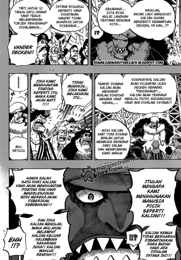 One Piece Chapter 615 Gambar 14
