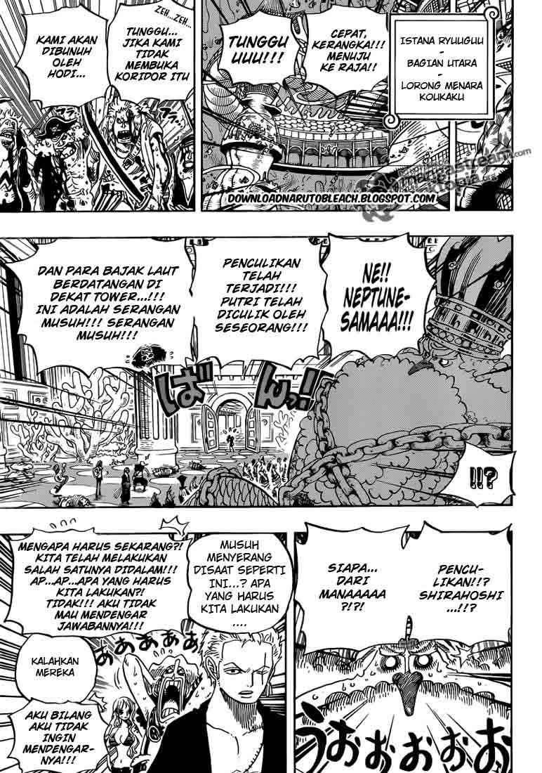 One Piece Chapter 615 Gambar 15