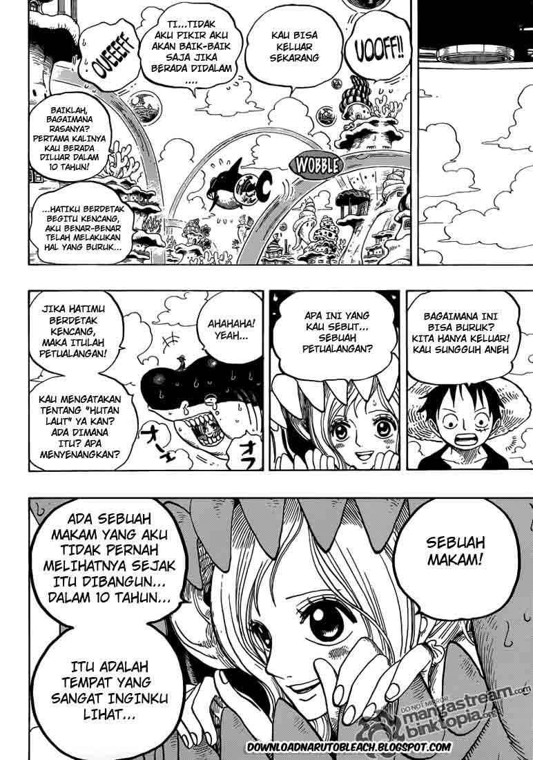 One Piece Chapter 615 Gambar 16