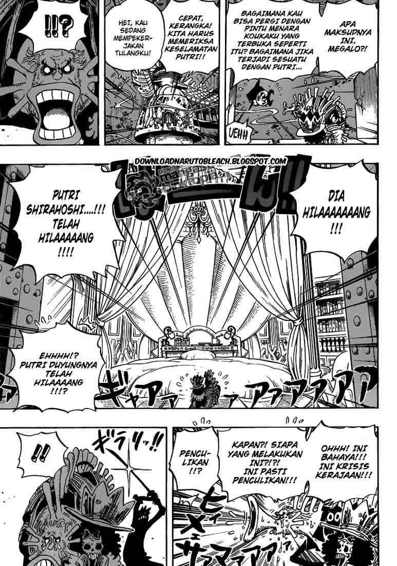 One Piece Chapter 615 Gambar 3