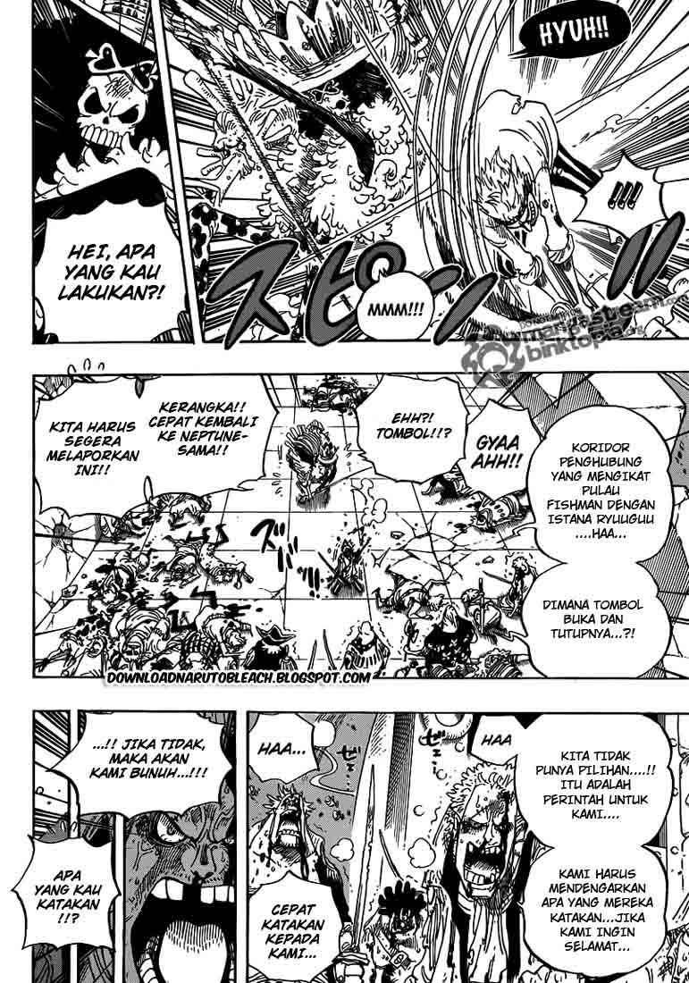 One Piece Chapter 615 Gambar 4