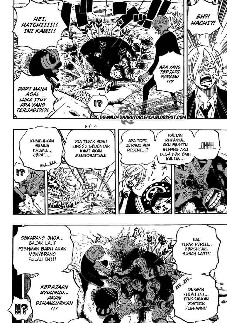 One Piece Chapter 615 Gambar 6