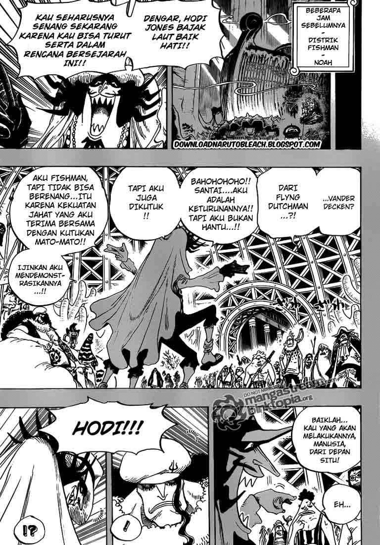 One Piece Chapter 615 Gambar 7