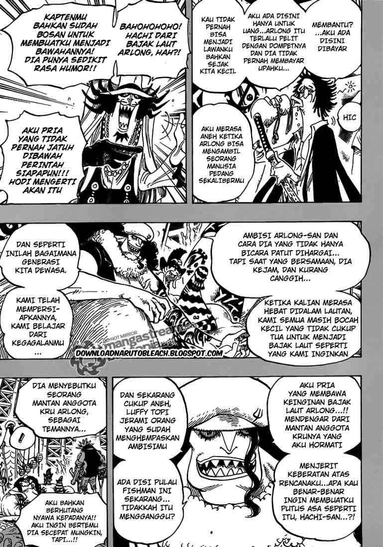 One Piece Chapter 615 Gambar 9