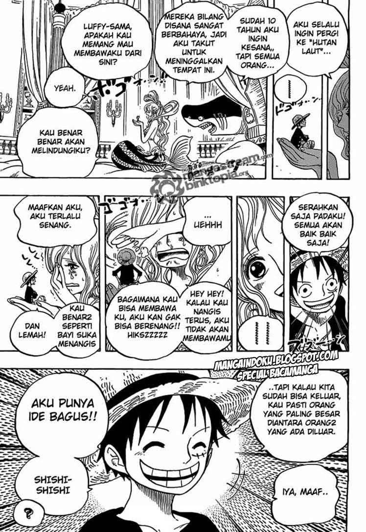 One Piece Chapter 614 Gambar 14