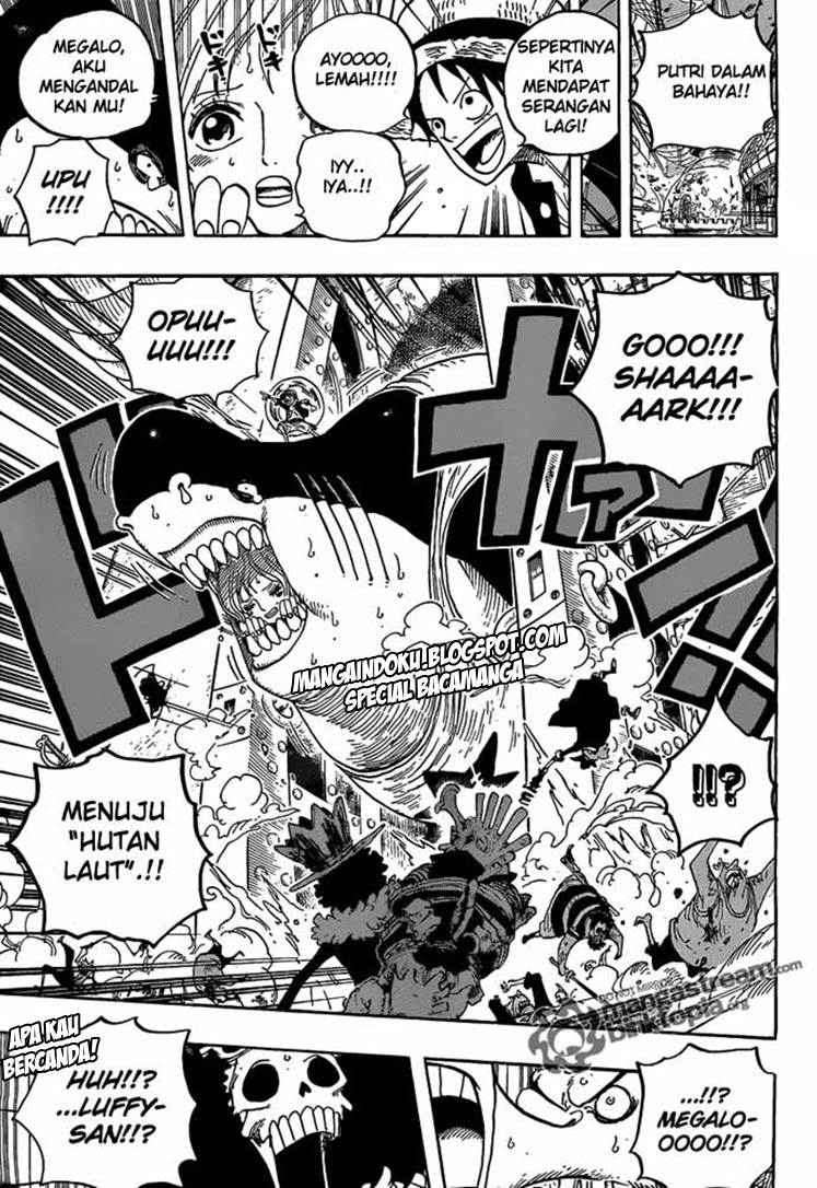 One Piece Chapter 614 Gambar 16