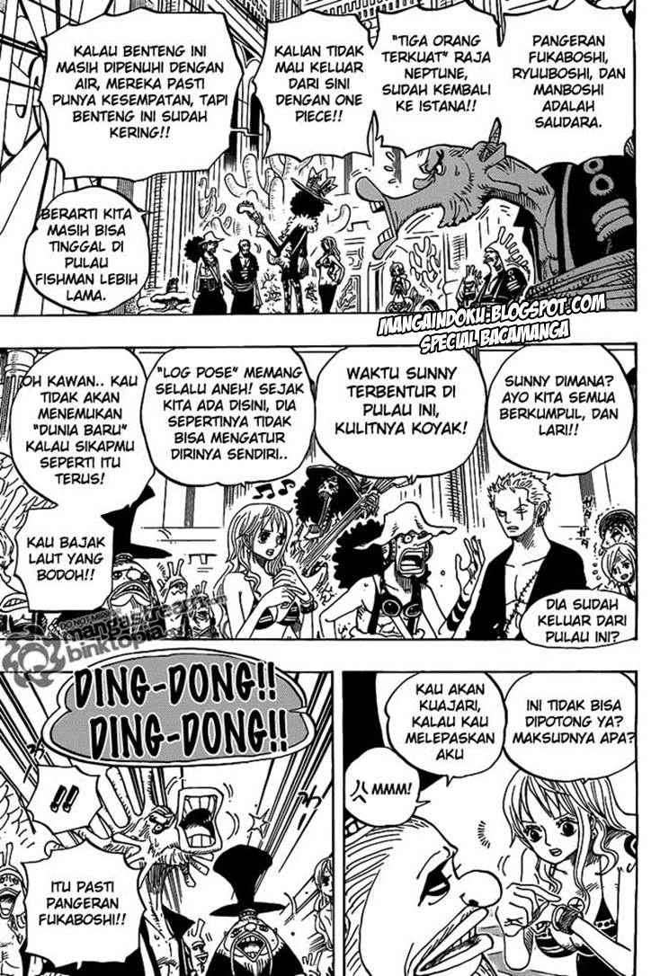 One Piece Chapter 614 Gambar 4