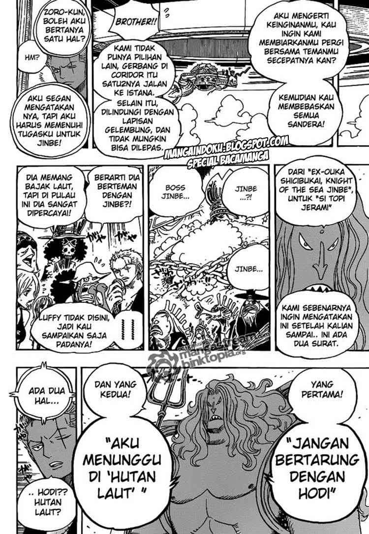 One Piece Chapter 614 Gambar 7