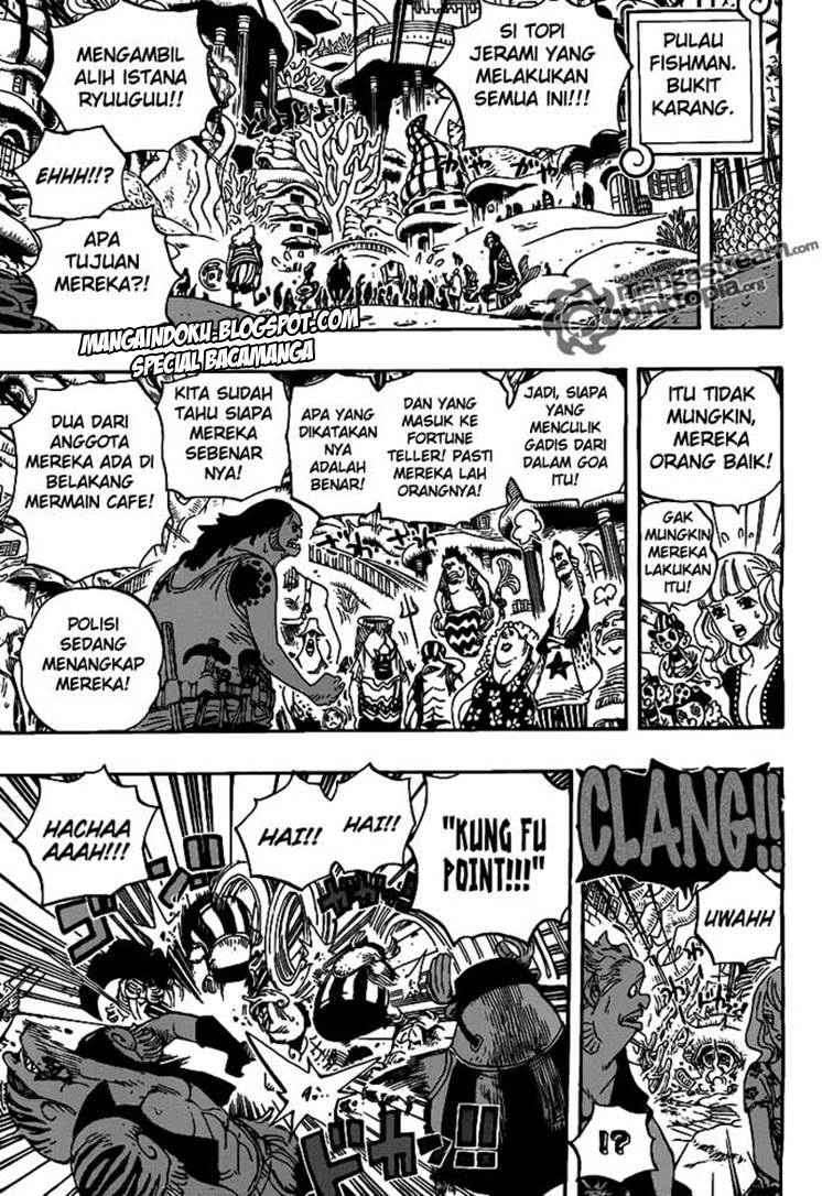 One Piece Chapter 614 Gambar 8