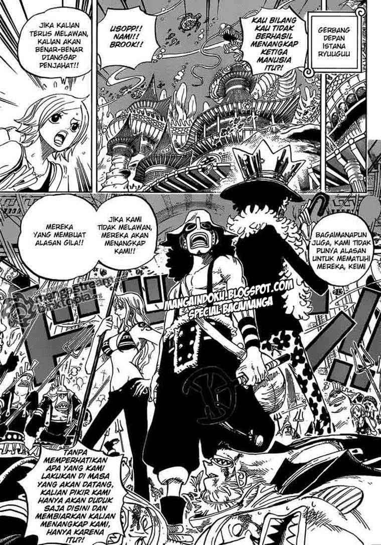 One Piece Chapter 613 Gambar 13