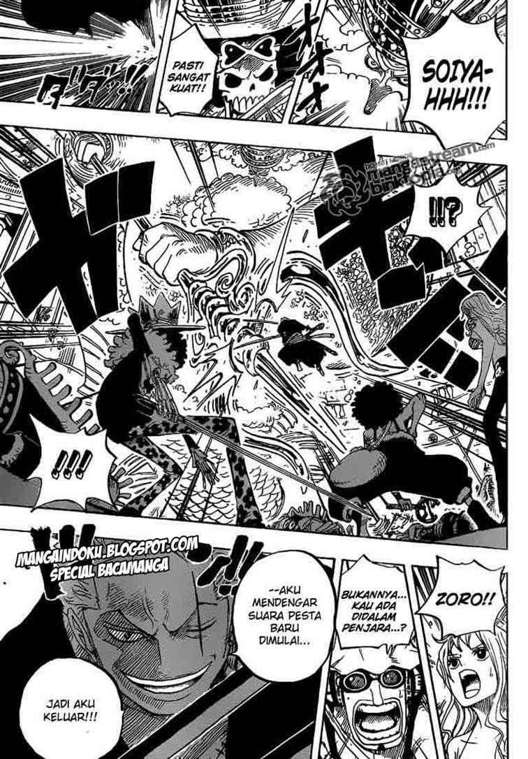 One Piece Chapter 613 Gambar 15