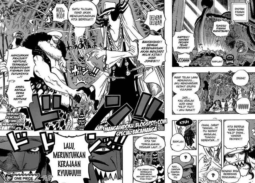 One Piece Chapter 613 Gambar 16