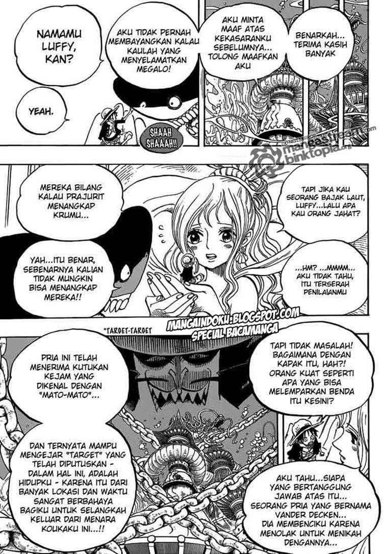 One Piece Chapter 613 Gambar 9