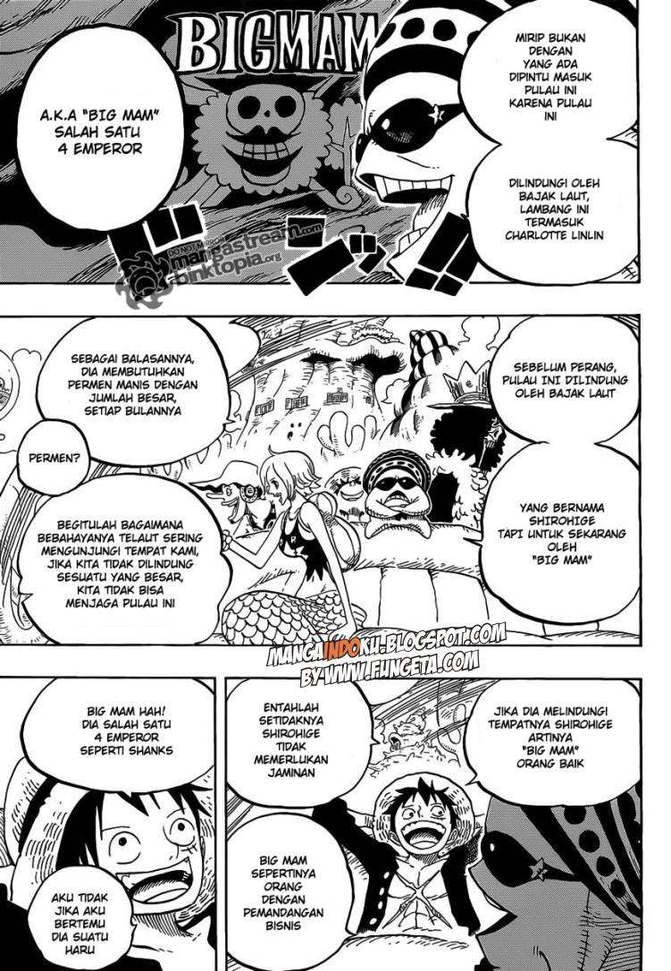 One Piece Chapter 610 Gambar 13