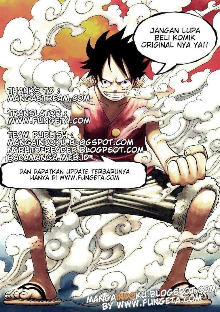 One Piece Chapter 610 Gambar 16