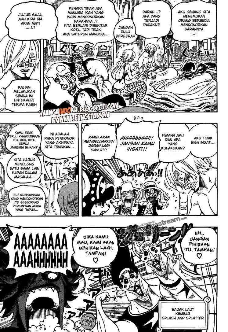 One Piece Chapter 610 Gambar 3