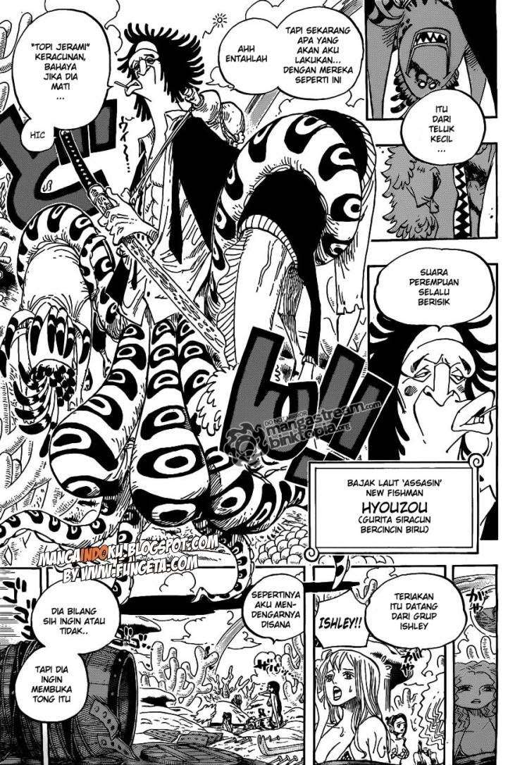 One Piece Chapter 610 Gambar 5