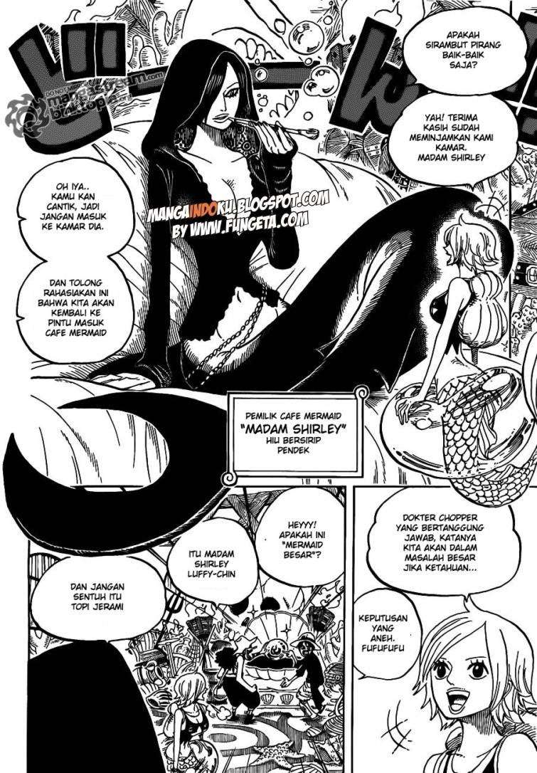 One Piece Chapter 610 Gambar 6