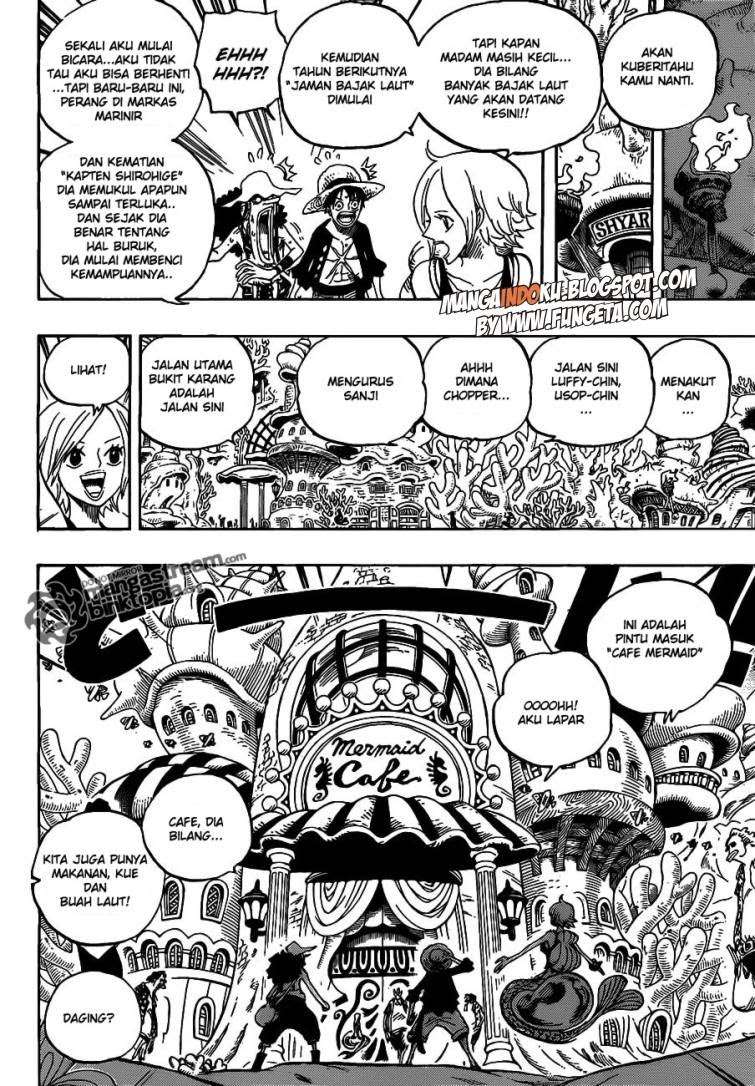 One Piece Chapter 610 Gambar 8