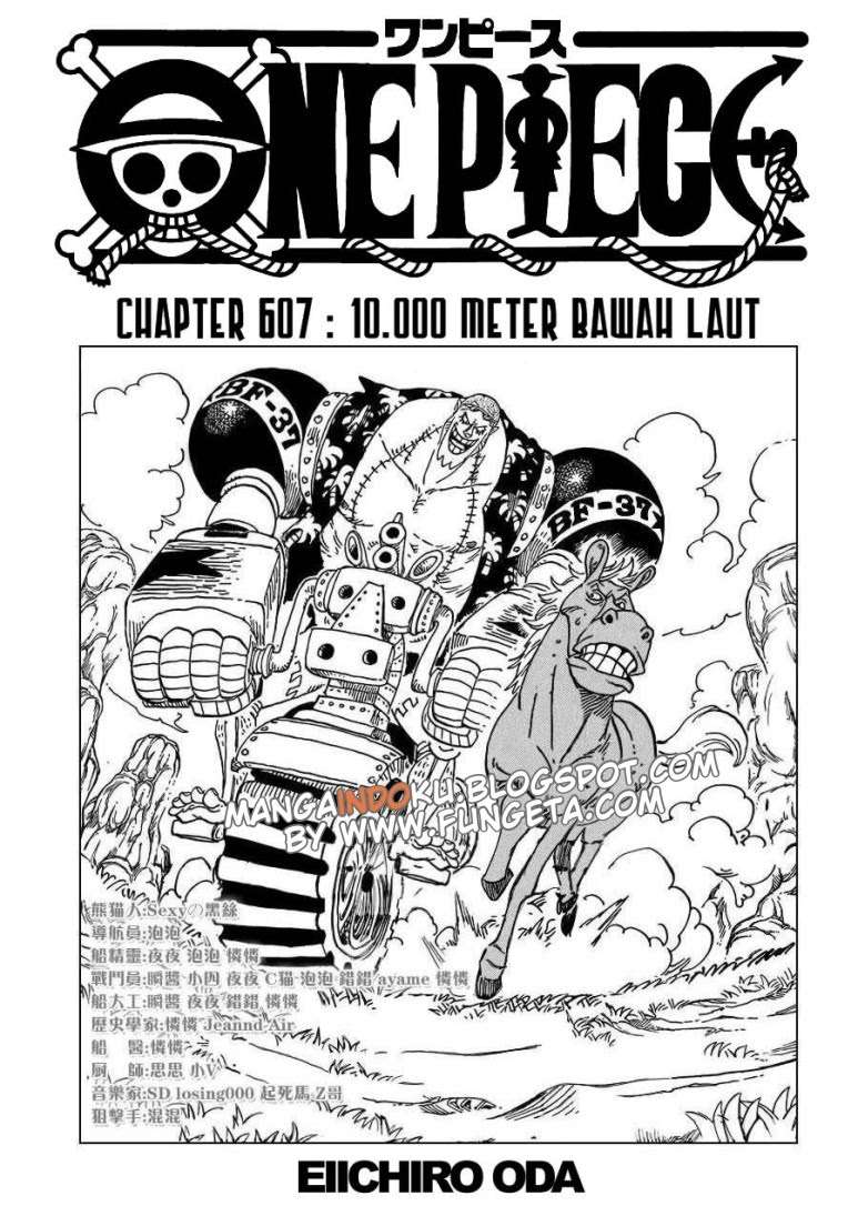 Baca Komik One Piece Chapter 607 Gambar 1