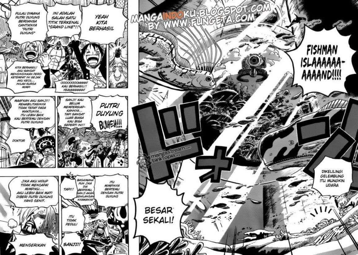 One Piece Chapter 607 Gambar 10