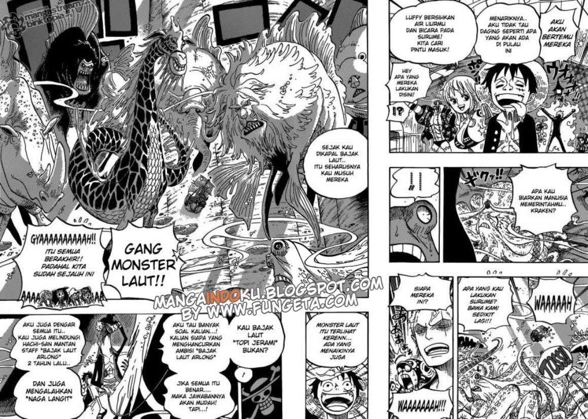 One Piece Chapter 607 Gambar 11