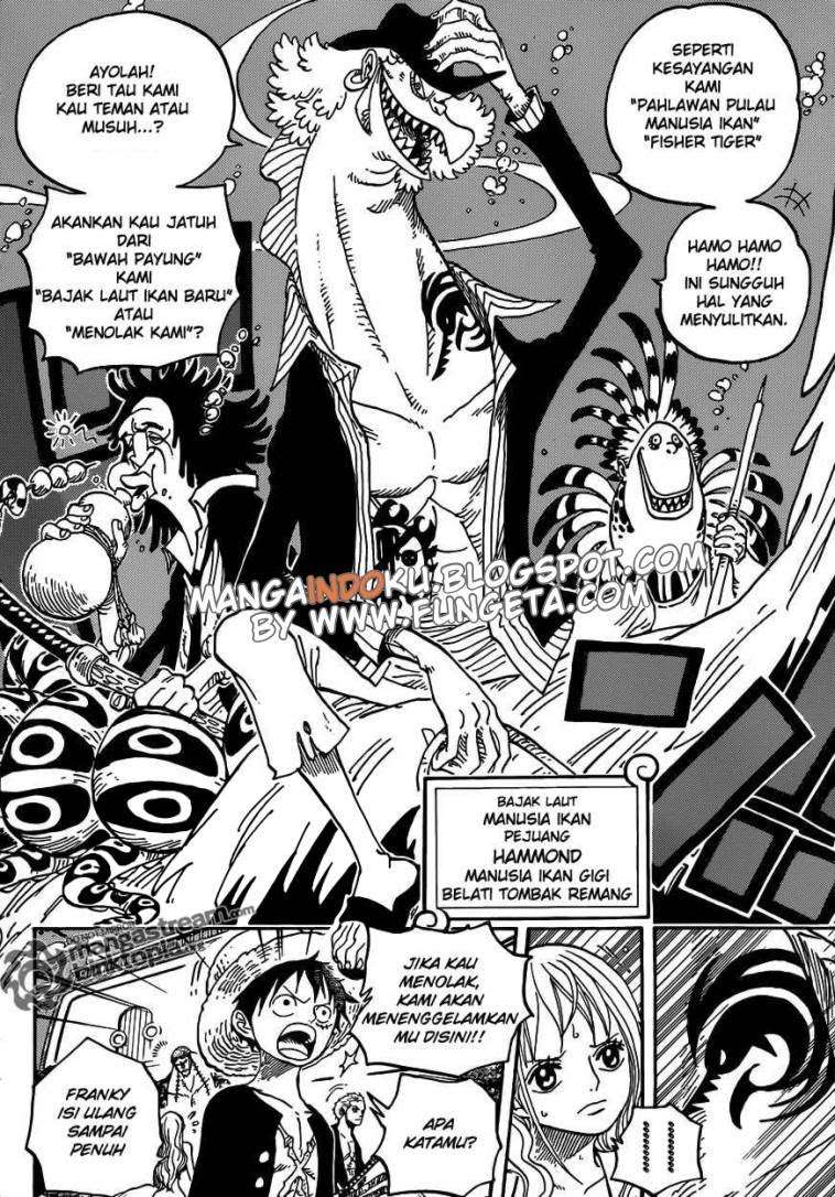 One Piece Chapter 607 Gambar 12