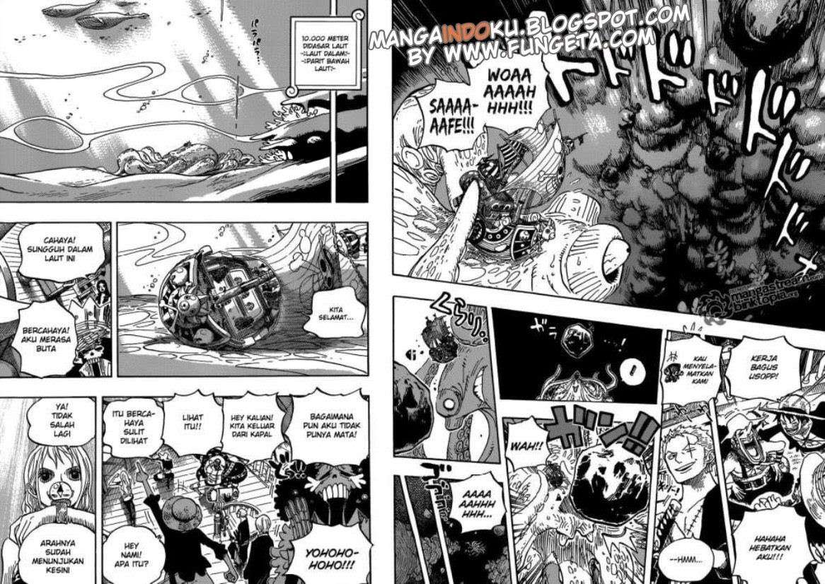 One Piece Chapter 607 Gambar 9