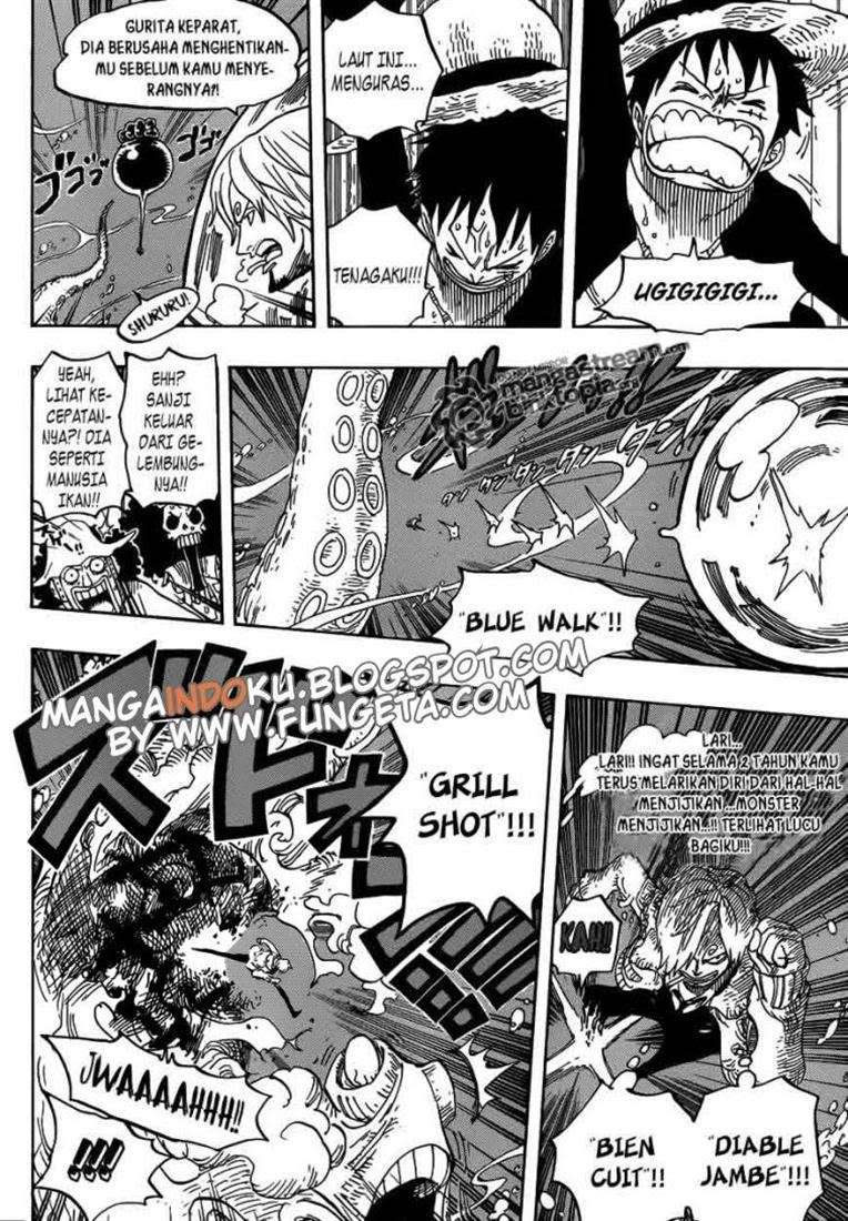 One Piece Chapter 605 Gambar 12