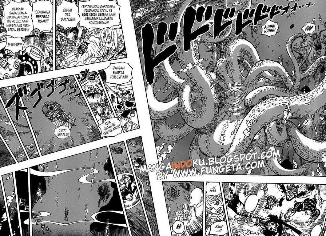 One Piece Chapter 605 Gambar 15