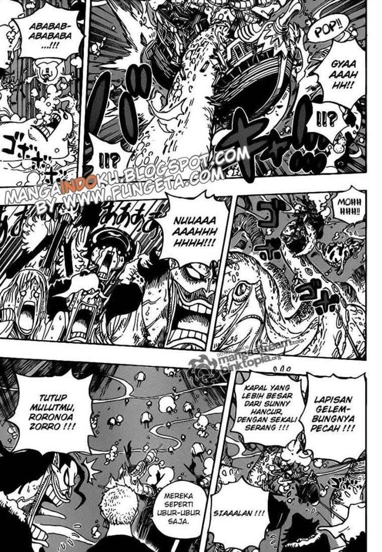 One Piece Chapter 605 Gambar 5