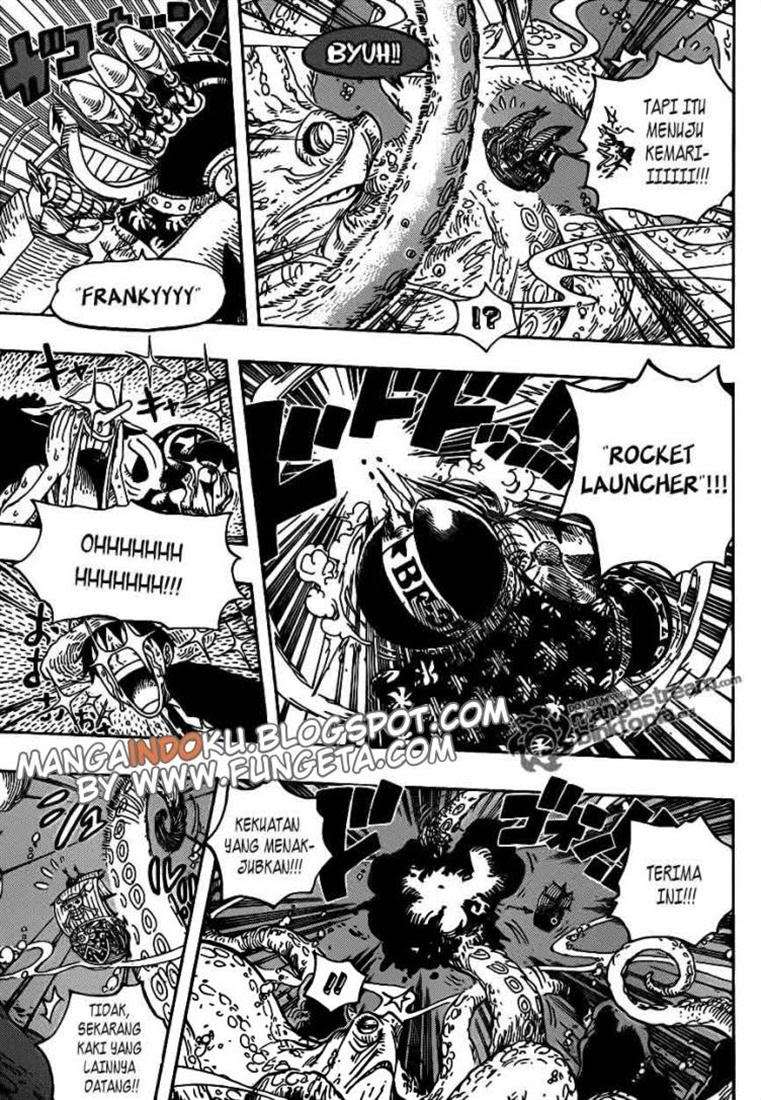 One Piece Chapter 605 Gambar 9