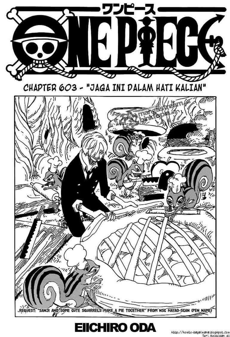 One Piece Chapter 603 1