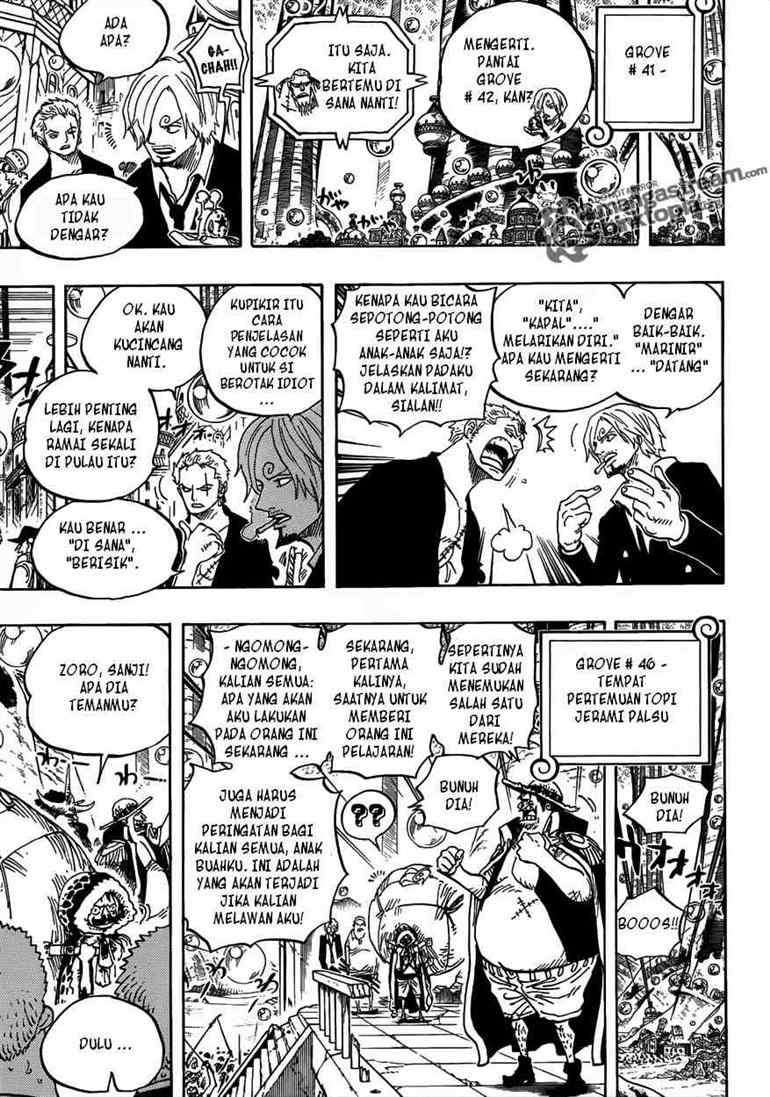 One Piece Chapter 601 Gambar 3