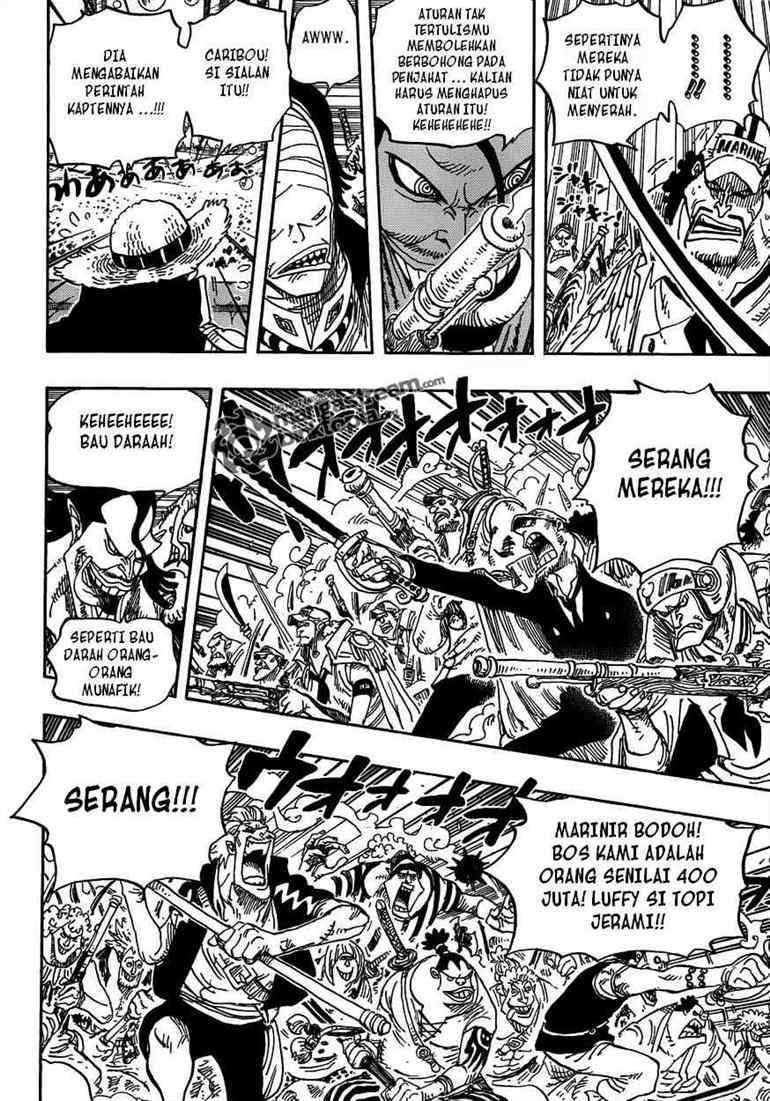 One Piece Chapter 601 Gambar 5