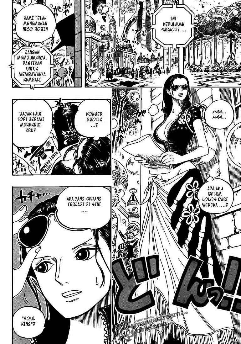 One Piece Chapter 598 Gambar 17