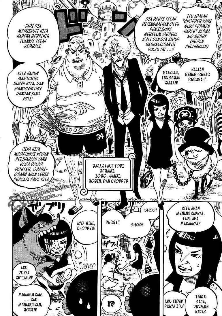 One Piece Chapter 598 Gambar 19