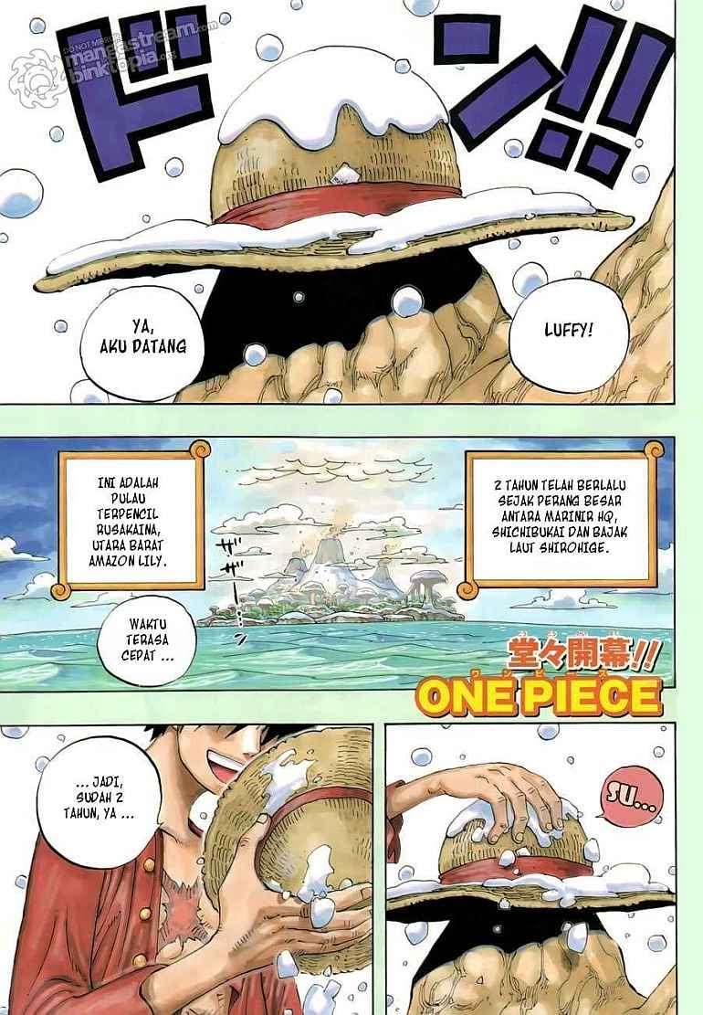 Baca Manga One Piece Chapter 598 Gambar 2