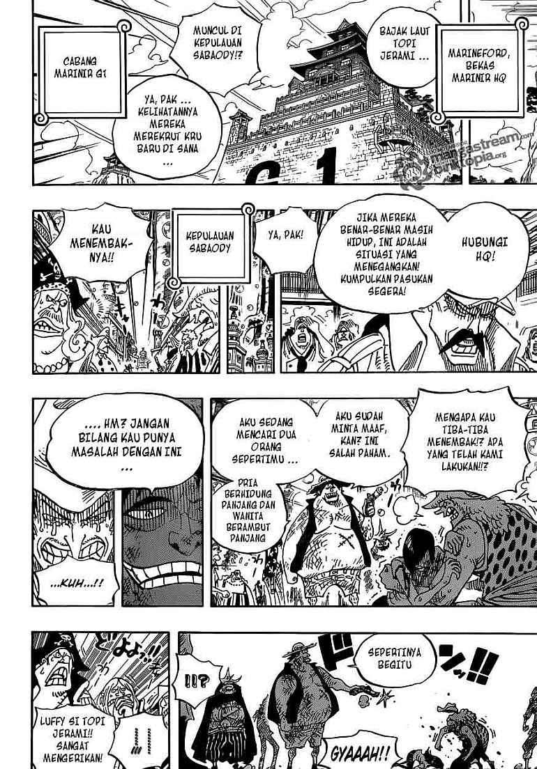 One Piece Chapter 598 Gambar 21