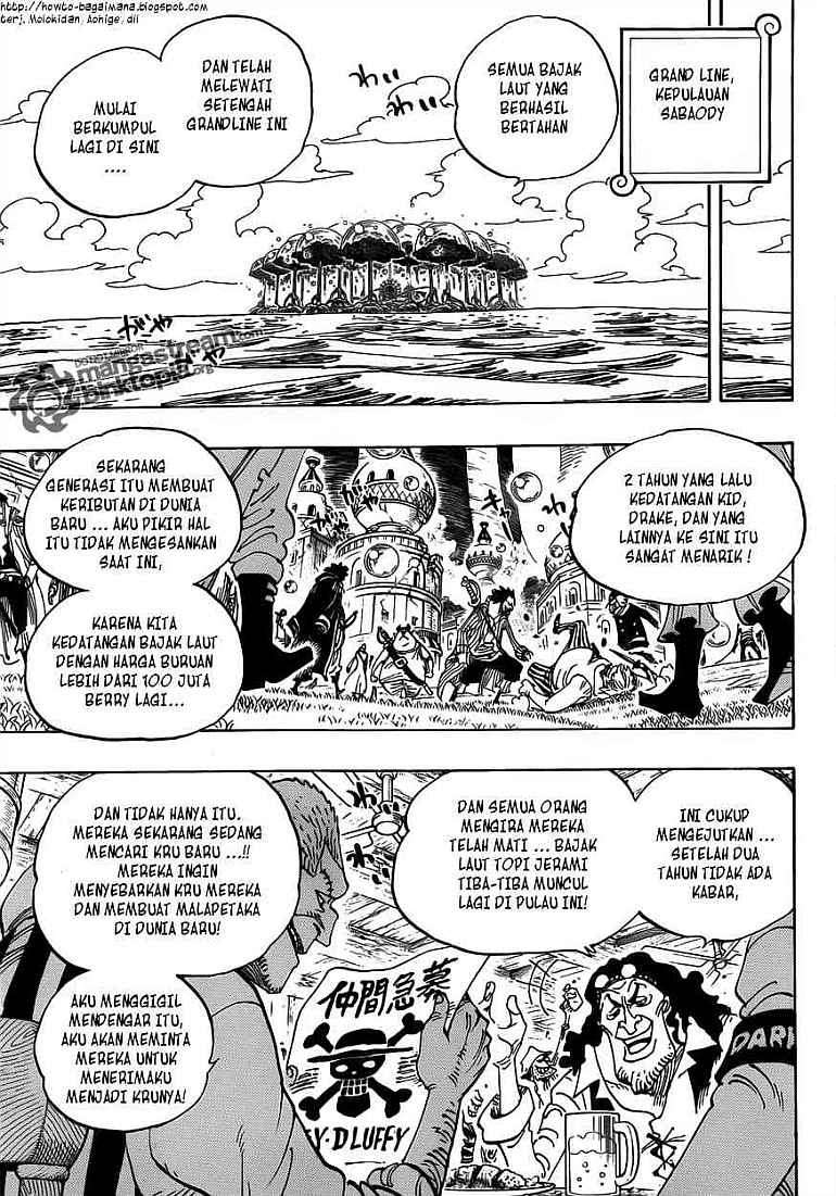 One Piece Chapter 598 Gambar 5