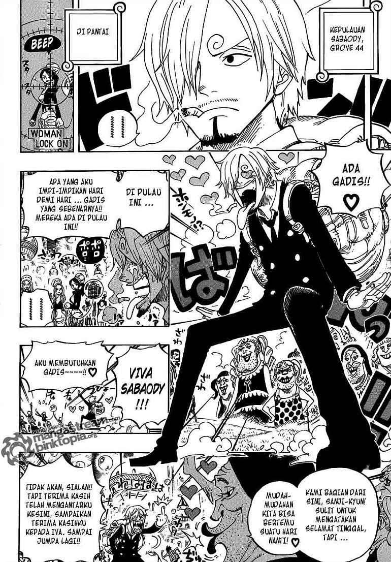 One Piece Chapter 598 Gambar 8