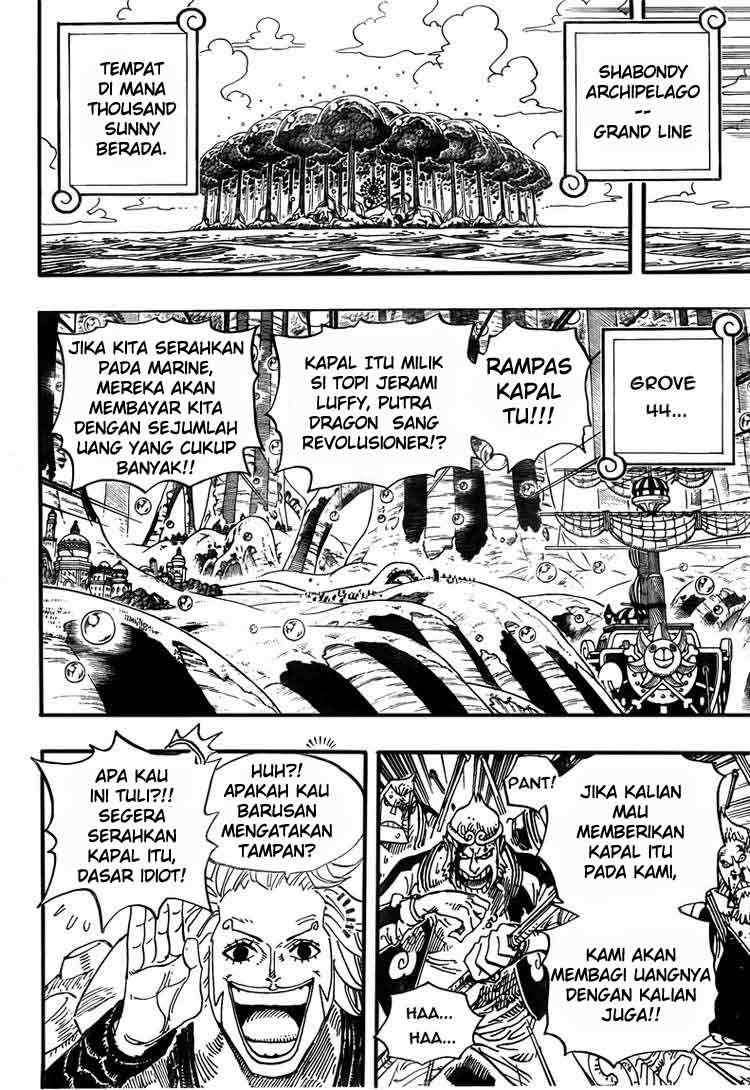 One Piece Chapter 593 Gambar 13