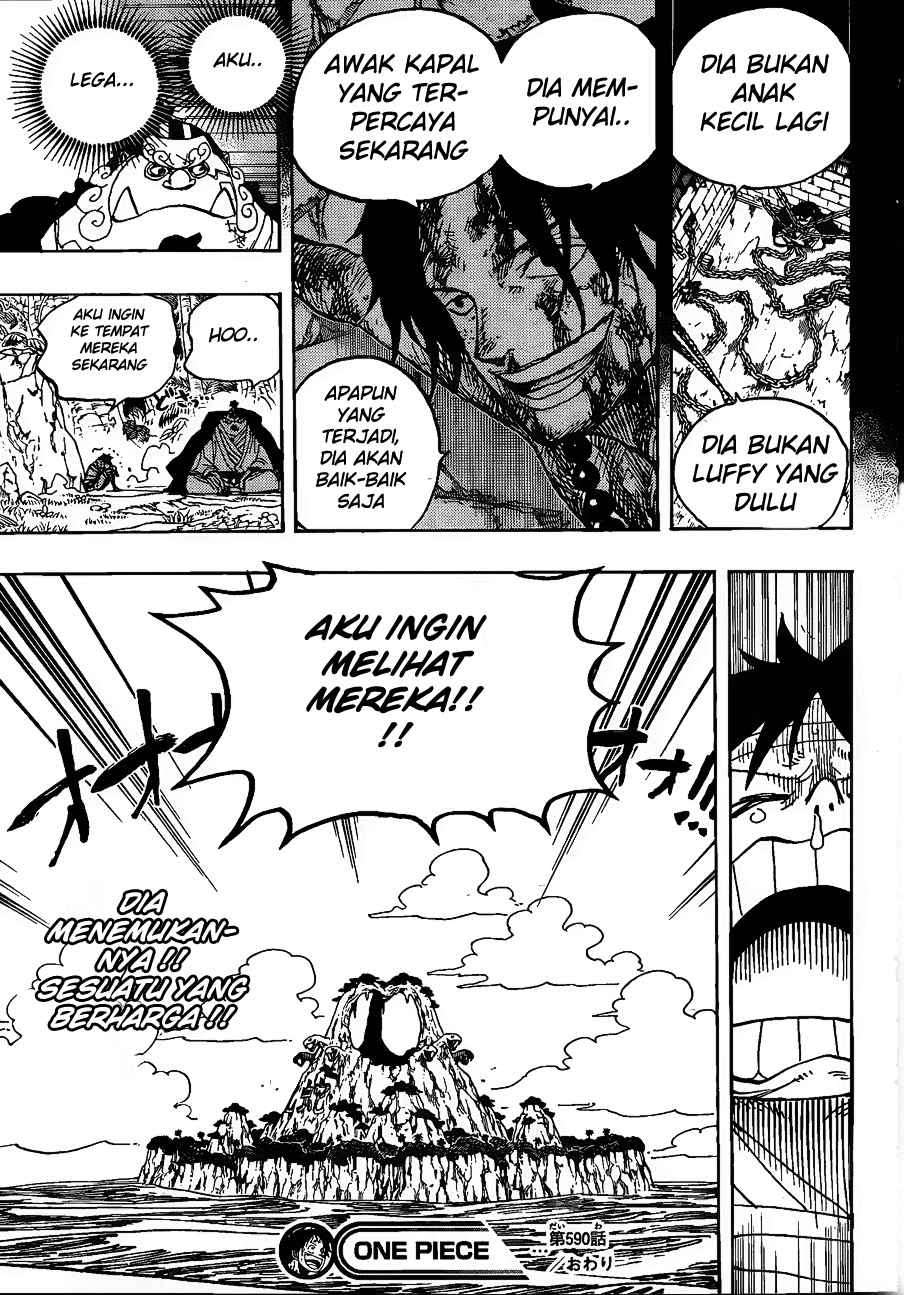 One Piece Chapter 590 Gambar 19