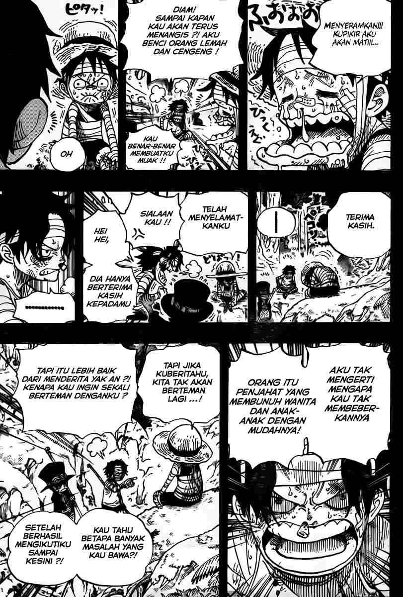 One Piece Chapter 584 Gambar 14