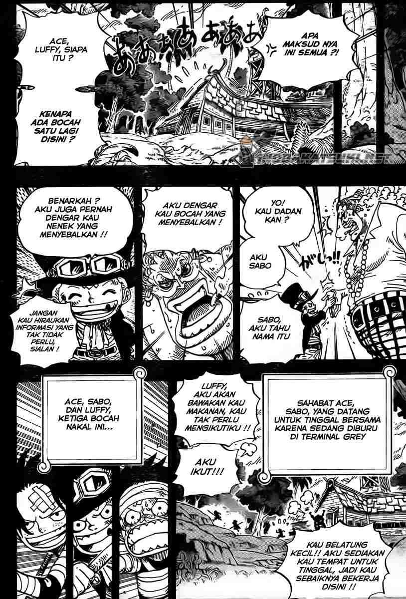 One Piece Chapter 584 Gambar 17