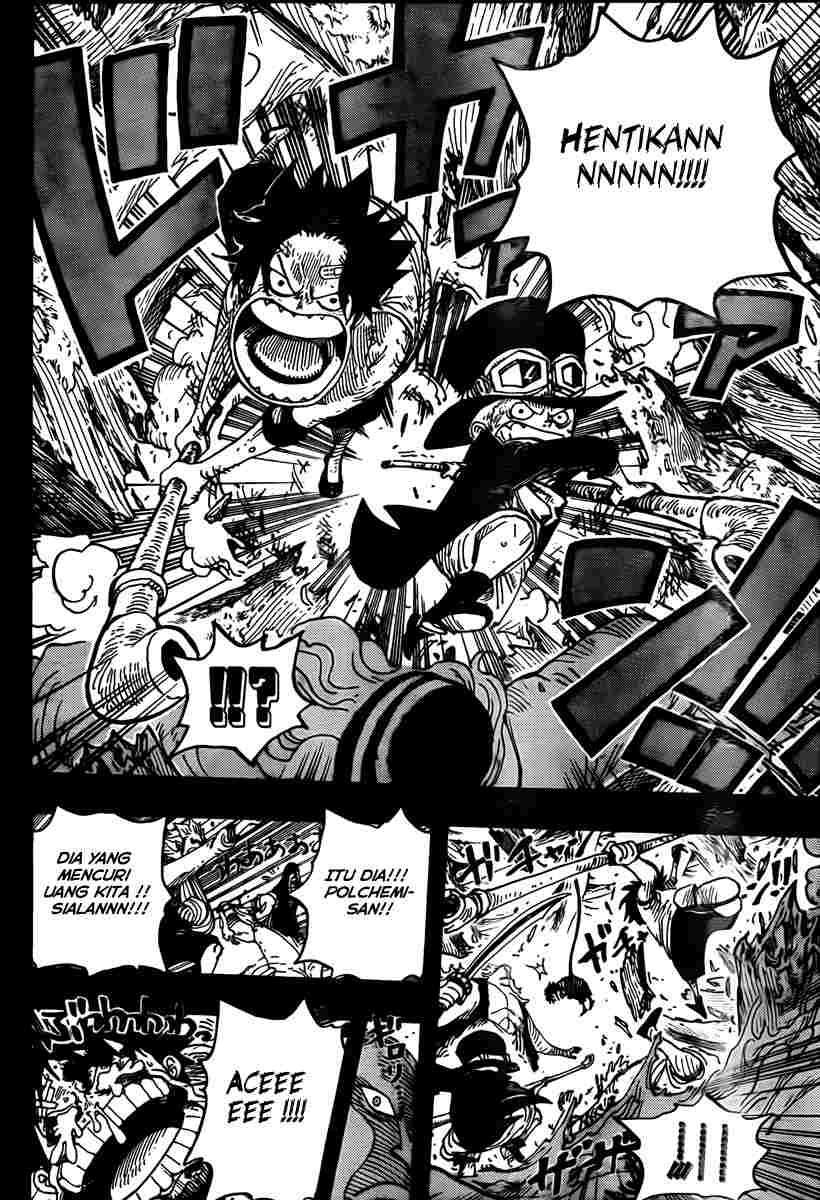 One Piece Chapter 584 Gambar 9