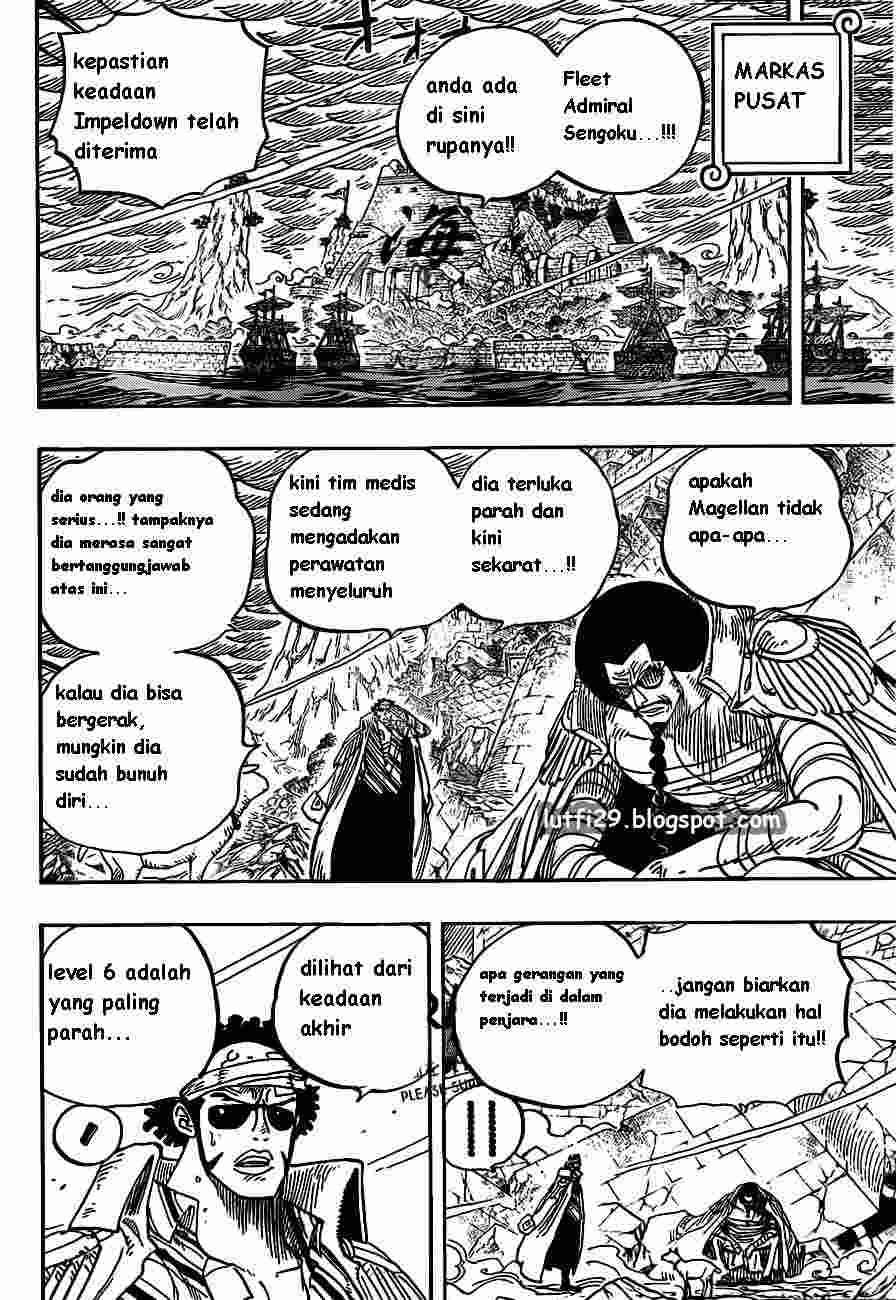One Piece Chapter 581 Gambar 14