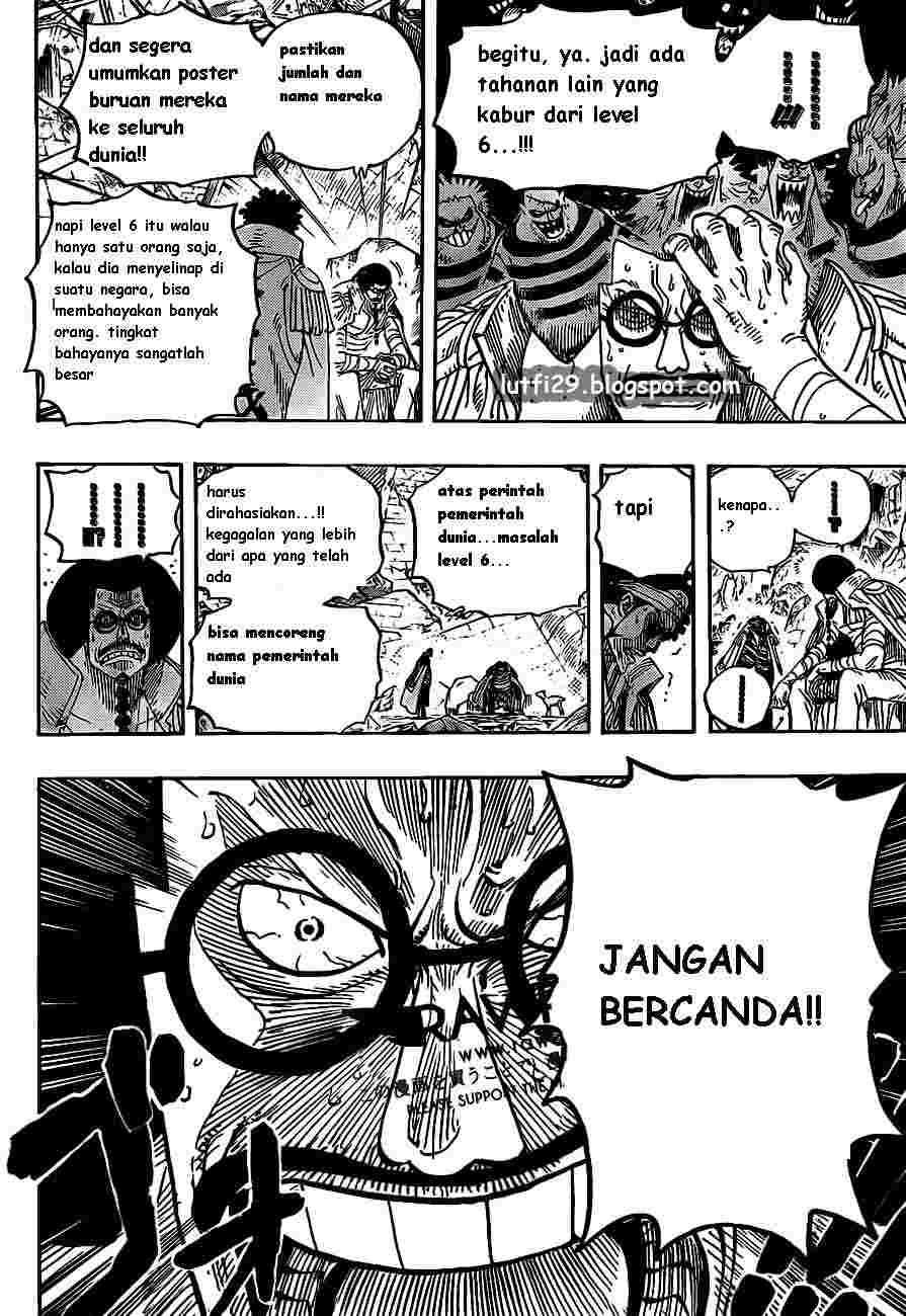 One Piece Chapter 581 Gambar 16